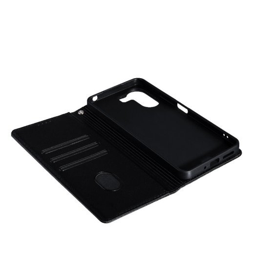 Книга Deluxe для Xiaomi Redmi 13C/Poco C65 Black