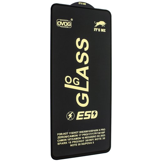 Захисне скло PREMIUM IT'S ME OG GLASS INFINIX ZERO 5G 2023 чорний