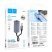 Перехідник HOCO UA37 USB - RJ45 GIGABIT, сірий