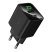 Мережевий зарядний пристрій HOCO CS83A Excellent PD 20W + QC3.0 з цифровим дисплеєм, чорний