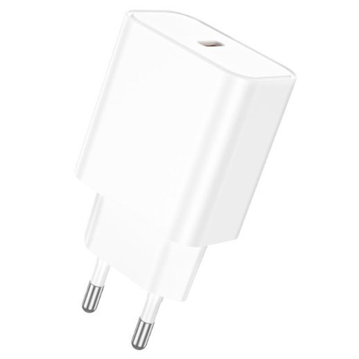 Мережевий зарядний пристрій BOROFONE BA71A Power single port PD20W USB-C