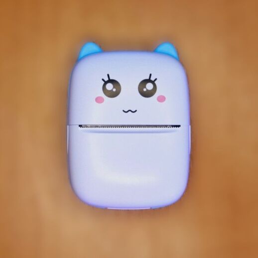 Портативний міні термопринтер (Blue)