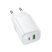 Мережевий зарядний пристрій BOROFONE BAS83A TYPE-C PD 20W / USB QC3.0, білий