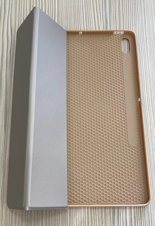 Книжка кожа планшет Pencil Case Samsung Galaxy Tab S10+/S9+/S8+/S7+/S7 FE/S9 PLUS/S8 PLUS/S9 FE+ Gold