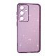 Силіконовий чохол Clear Shine для Samsung S24 Violet