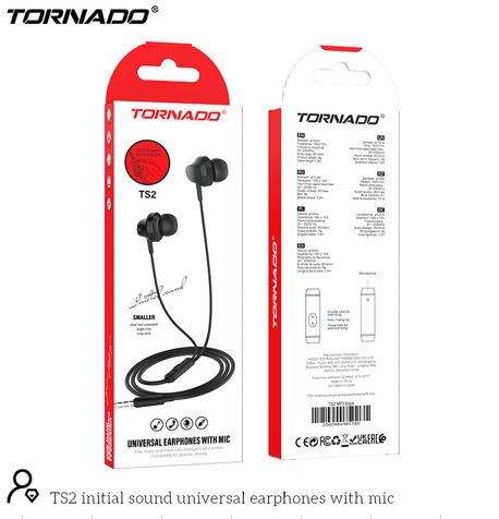 Наушники TORNADO TS2 White