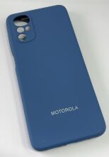 Чохол Silicone Case for Motorola G22 Blue
