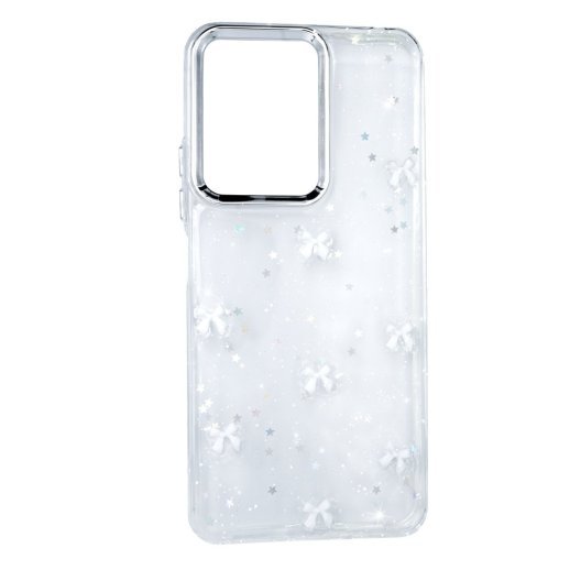 Чохол Glue Case Hit для Xiaomi Redmi 13C/Poco C65 White Bows