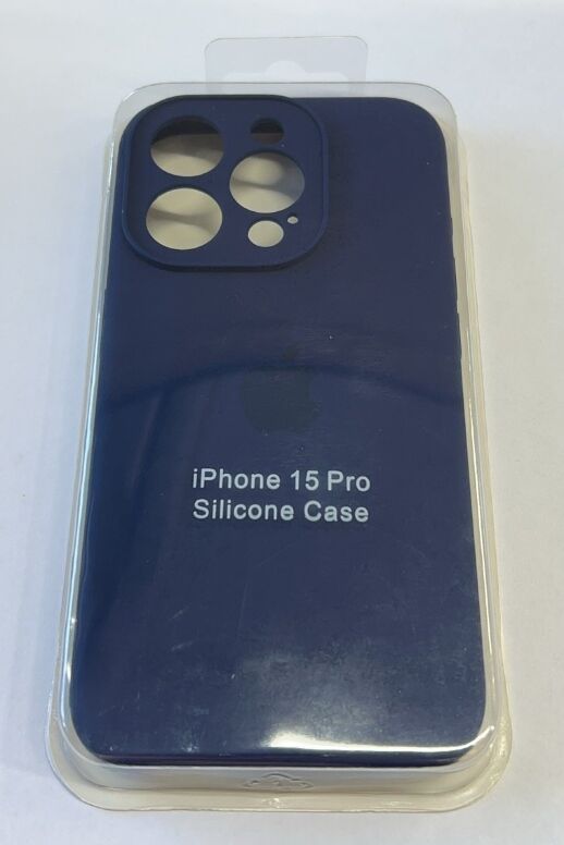 Чехол Silicone Case Copy Apple iPhone 15 Pro Square Sky Blue, 27