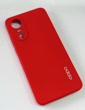 Чохол Silicone Case for Oppo A78 4G Red