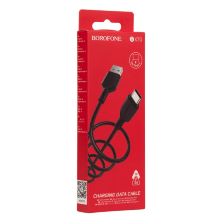 USB Cable Borofone BX70 Type-C 1m Black