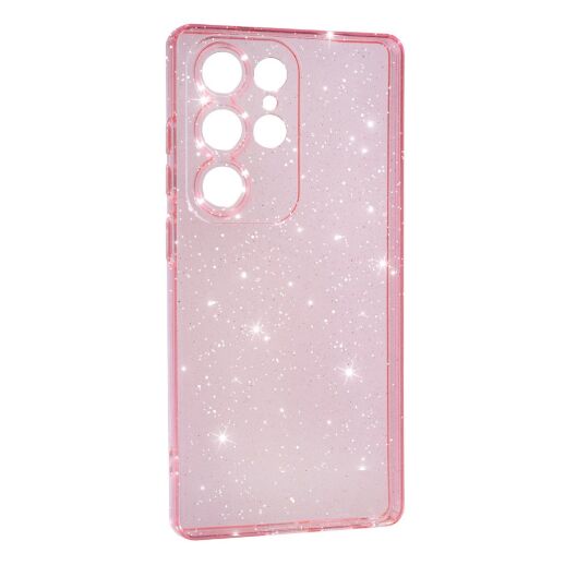 Силікон Clear Shine для Samsung S25 Ultra Pink