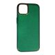 Накладка Leather New для Apple iPhone 14 Plus Green