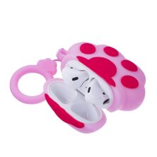 Чохол Fashion для AirPods 1 / 2 Pink Paws