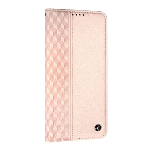 Книга Deluxe для Xiaomi Redmi 13C/Poco C65 Pink Sand