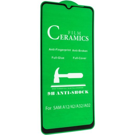 CERAMICS FILM ANTI-SHOCK SAMSUNG A12 | A02 | A02S | A03 | A03 CORE | A03S | A13 | A32 ЧОРНИЙ