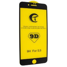 Захисне скло 9D GOOD QUALITY для APPLE IPHONE 6 PLUS | 7 PLUS | 8 PLUS BLACK