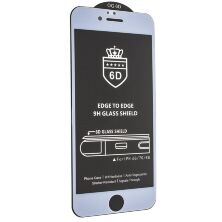 Захисне скло 6D для APPLE IPHONE 6 | 6S БІЛИЙ
