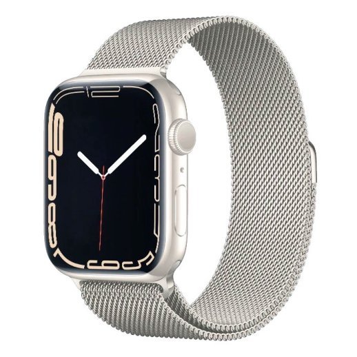 Ремінець металевий для годинника APPLE WATCH 38MM / 40MM / 41MM Milanese Loop