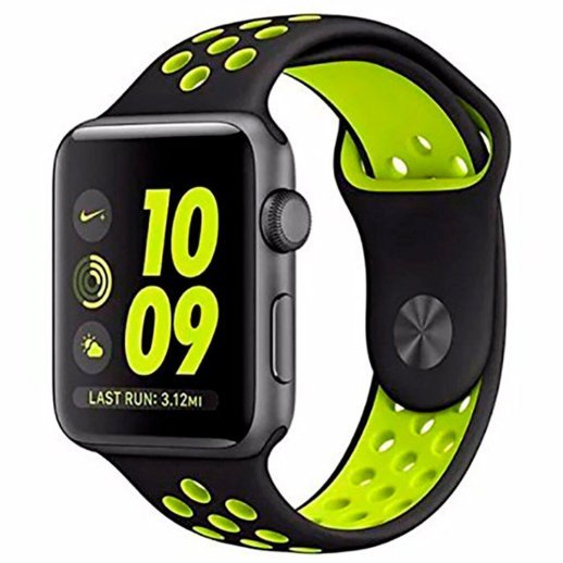 Ремінець силіконовий NIKE для Apple Watch 38 | 40 | 41 мм LARGE SIZE