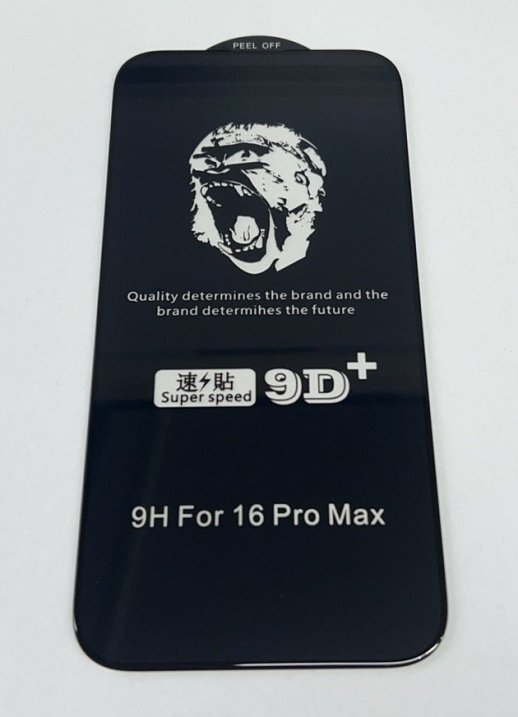 Защитное стекло Super Speed 9D+ for Apple Iphone 16 ProMax