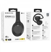 Бездротові повнорозмірні навушники BOROFONE BO26, чорний