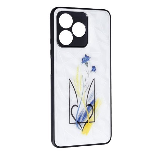 Накладка Prisma UA для Realme Note 50 Ukraine with flowers