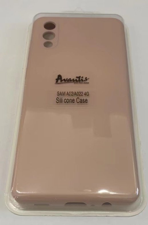 Avantis Full Silicone Case Samsung A02 / A022 Pink Sand