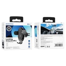 Автомобільний тримач BOROFONE BH84 повітряна решітка - утримувач з кнопкою