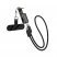 USB-C кабель HOCO X126 Experto PD60W lanyard Type-C - Type-C, 0.35m, чёрный