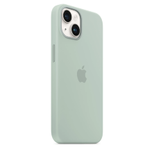 Silicone Case Original With MagSafe and Splash Screen Apple iPhone 14 Plus Succulent