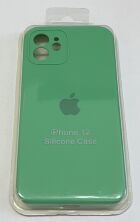Чохол Silicone Case Copy Apple iPhone 12 Square Spearmint, 25