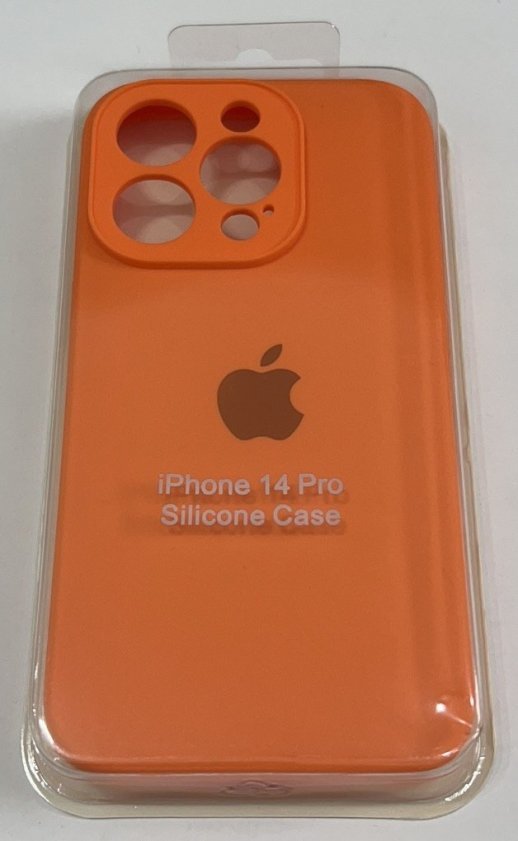 Чохол Silicone Case Copy Apple iPhone 14 Pro Square Orange, 52