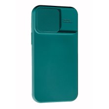 Силіконовий чохол Case Camera для Apple iPhone 14 Pro Max Green