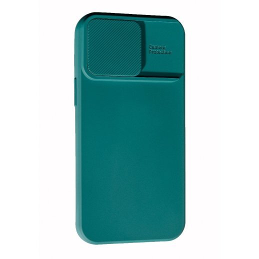 Силіконовий чохол Case Camera для Apple iPhone 14 Pro Max Green