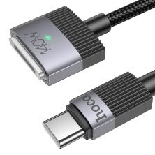 USB-C кабель HOCO U141 USB-C - MagSafe 3 (Mag3) Magnetic Charging Cable 140W, чорний