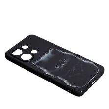 Накладка Fashion Mix для Xiaomi Redmi Note 13 (4G) Black Cat