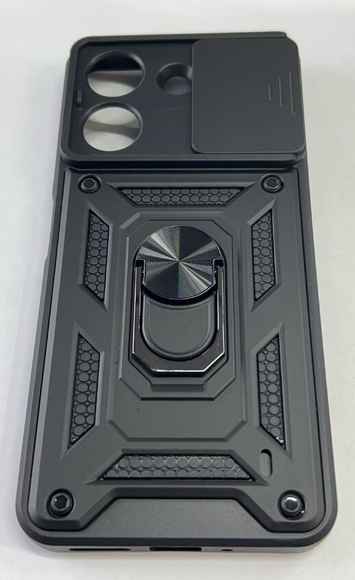 Armor Case With Curtain for Xiaomi Redmi 13C 4G Чорний