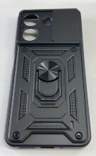 Armor Case With Curtain for Xiaomi Redmi 13C 4G Чорний