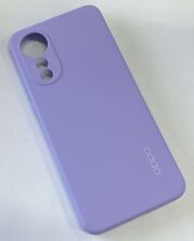 Чохол Silicone Case for Oppo A78 4G Elegant Purple