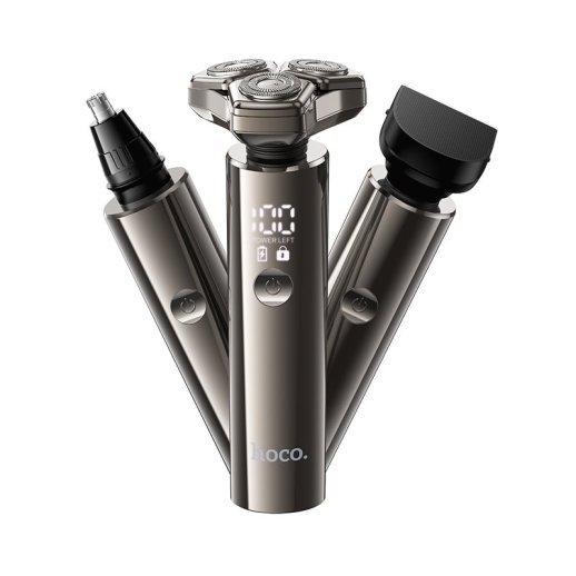 Бритва Hoco HP36 3-in-1 multifunctional grooming and shaving set (серый)