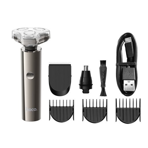 Бритва Hoco HP36 3-in-1 multifunctional grooming and shaving set (серый)