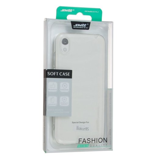 Силікон TPU SMTT для Honor 8S Transparent