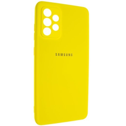 Задня накладка силіконова з закритою камерою для SAMSUNG A725 Galaxy A72 2021