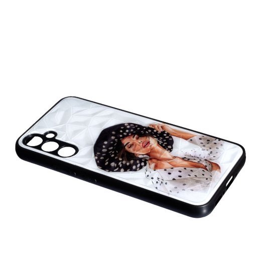 Накладка Prisma Ladies New для Samsung A54 Girl in a hat