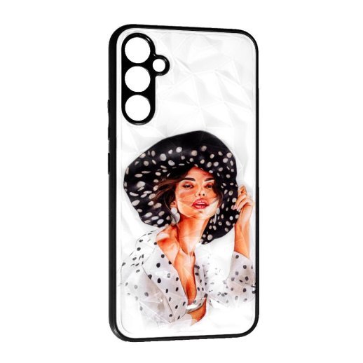 Накладка Prisma Ladies New для Samsung A54 Girl in a hat