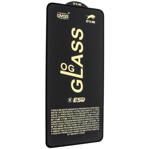Захисне скло PREMIUM IT'S ME OG GLASS REALME GT 3 | GT NEO 5 SE | REDMI NOTE 9S | NOTE 10 PRO | NOTE 11 PRO | NOTE 12 PRO 4G | POCO F3 | X3 | F4 | X4