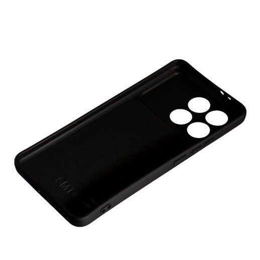 Силікон Case SMTT (AA) для Xiaomi Poco F6 Pro Black
