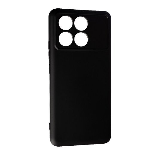 Силікон Case SMTT (AA) для Xiaomi Poco F6 Pro Black