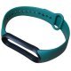 Ремінець силіконовий для XIAOMI MI BAND 5 / 6 / 7 двокольоровий